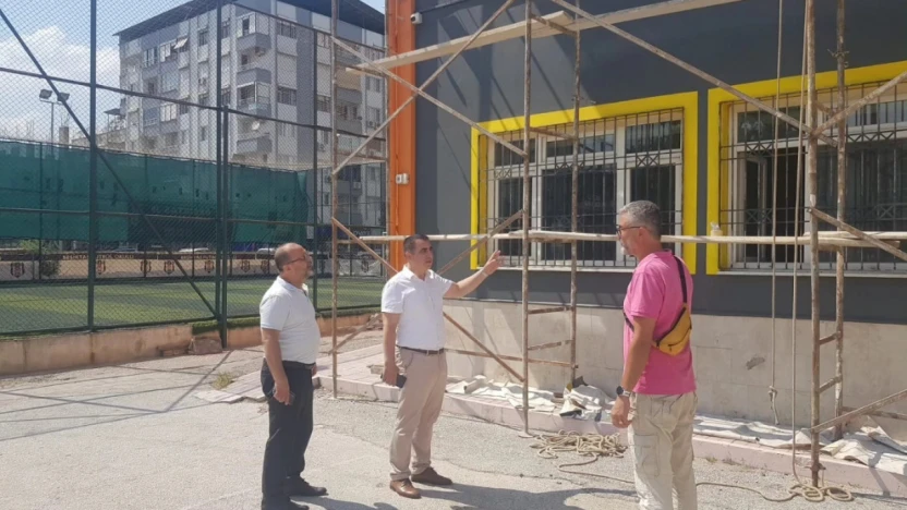 Nazilli'de okullar yeni eğitim öğretim yılına hazırlanıyor