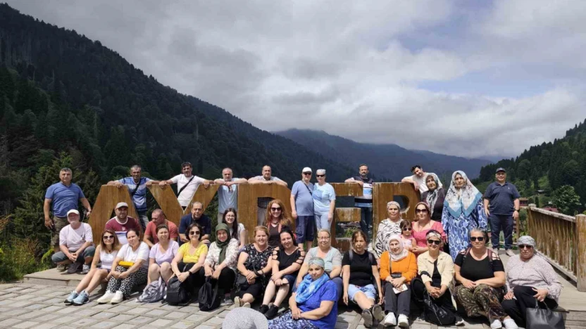 Nazilli'nin sıcağından kaçıp Karadeniz'de serinlediler