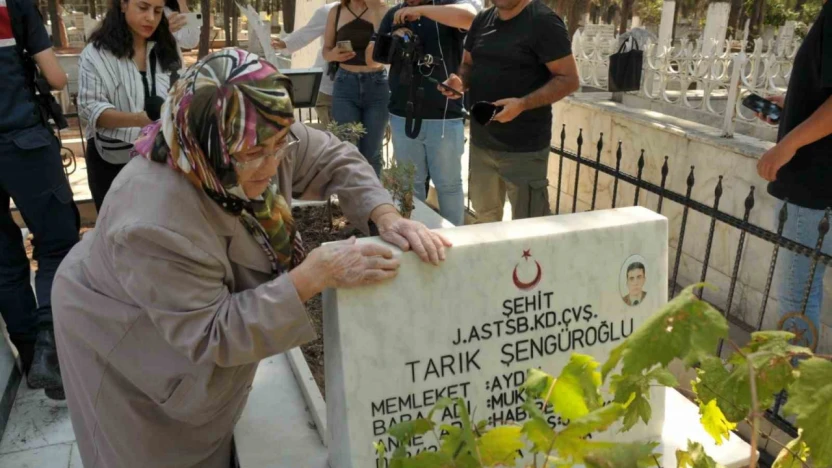 Şehit annesinin yürek burkan talebini Vali Canbolat yerine getirdi
