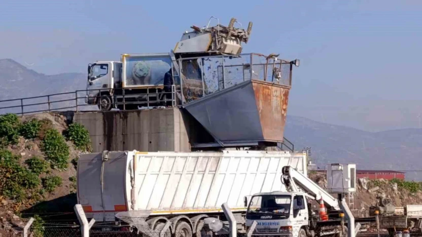 Söke Belediyesi 'Çöp Transfer Noktası' ile tasarruf sağladı
