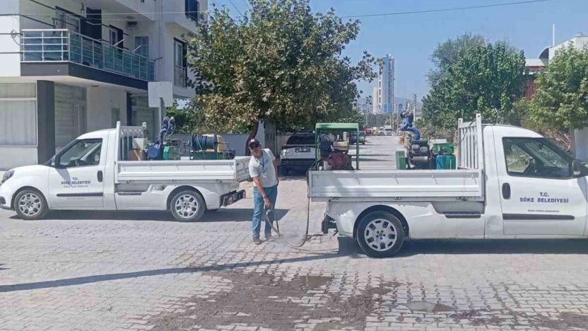 Söke Belediyesi'nden haşerelere karşı 'Nokta Atışı' mücadele