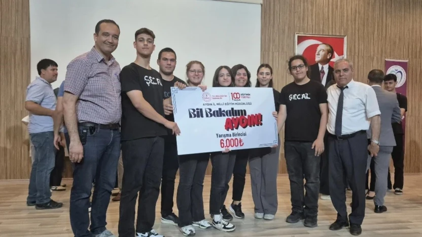 Söke Cumhuriyet Anadolu Lisesi, 'Bil Bakalım Aydın' yarışmasında il birincisi oldu
