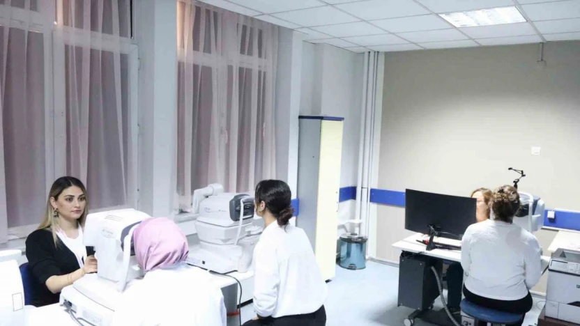 Söke'de göz laboratuvarı hizmete girdi