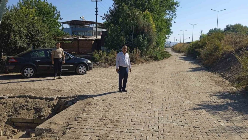 Sultanhisar'da yıllardır beklenen menfez köprü çalışması tamamlandı
