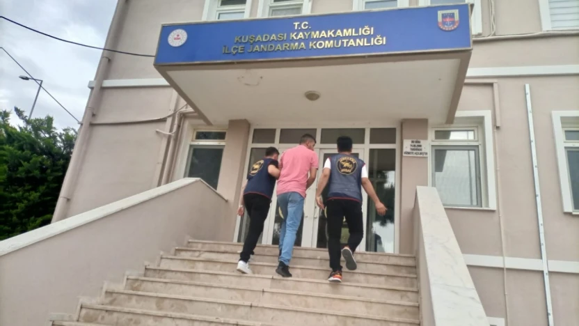 Uyuşturucu suçundan aranan şahıs Kuşadası'nda yakalandı
