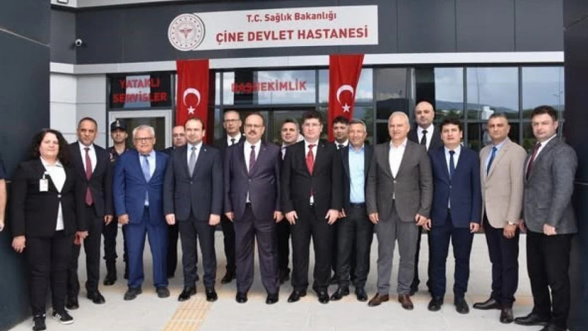 Vali Canbolat, Çine Devlet Hastanesi yeni hizmet binasında incelemelerde bulundu