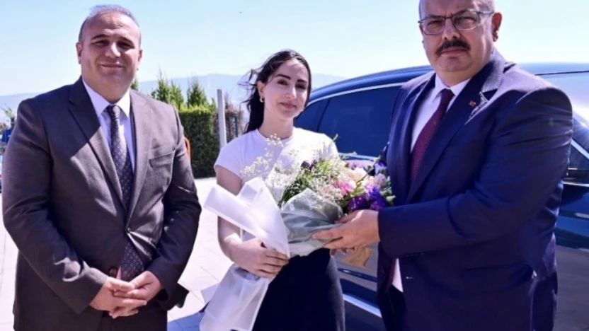 Vali Canbolat, Köşk Kaymakamı Taş ile bir araya geldi