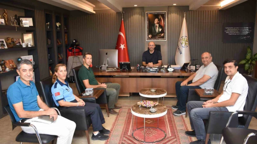 Yeni müdürlerden Başkan Zencirci'ye teşekkür