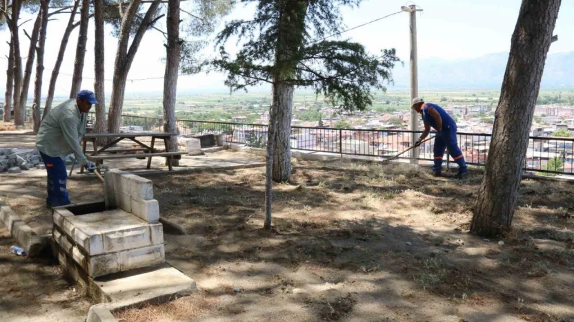 Yenipazar Çamlık Mesire Alanı düzenleniyor